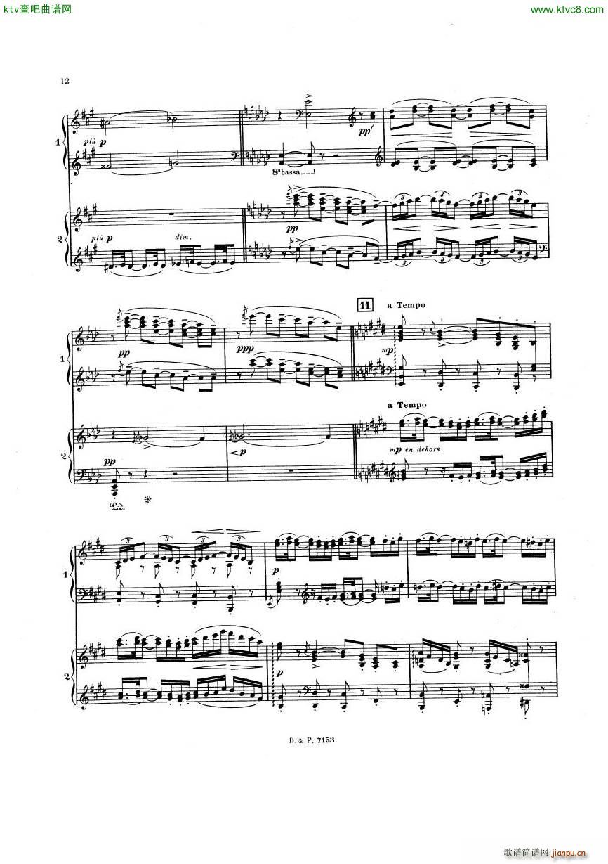 busser debussy Petite Suite 2P12