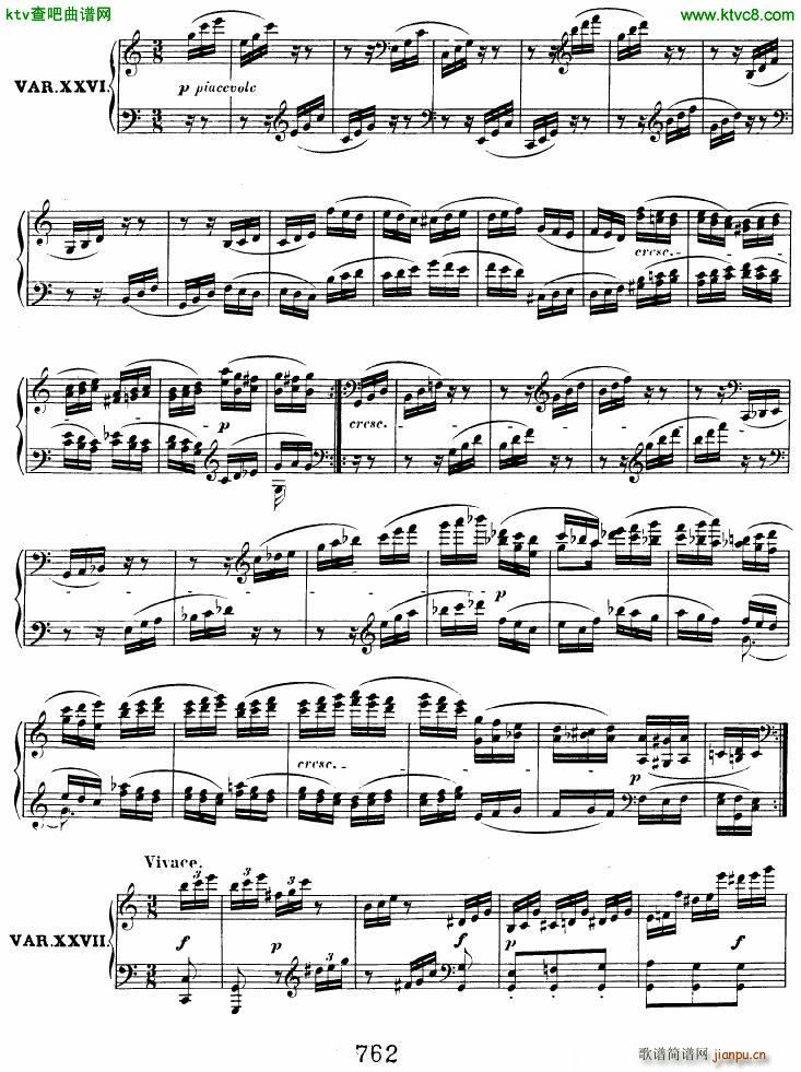 Beethoven op 120 Diabelli Variations22