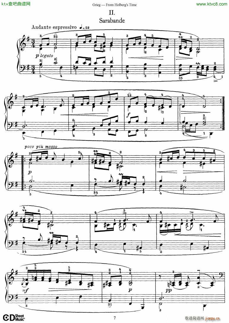 Grieg From Holberg s Time 1 57