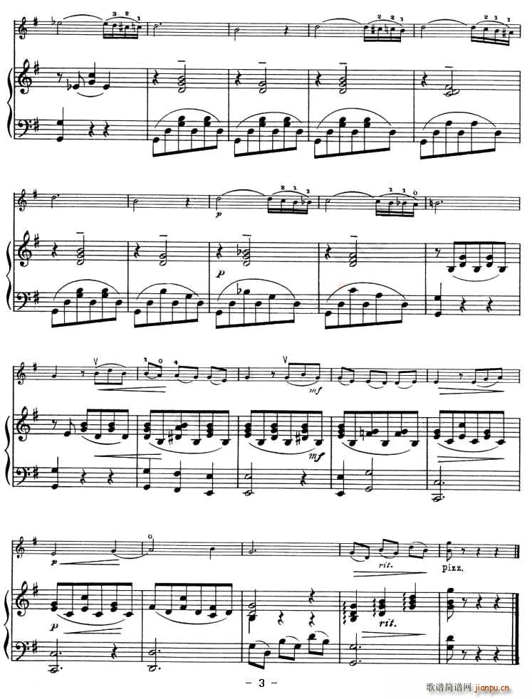 Song of India(小提琴+钢琴)3