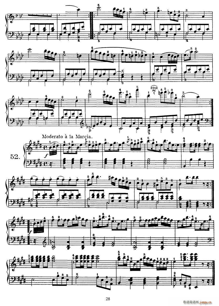 Czerny - 100 Progressive Studies Op 139（47―57）4