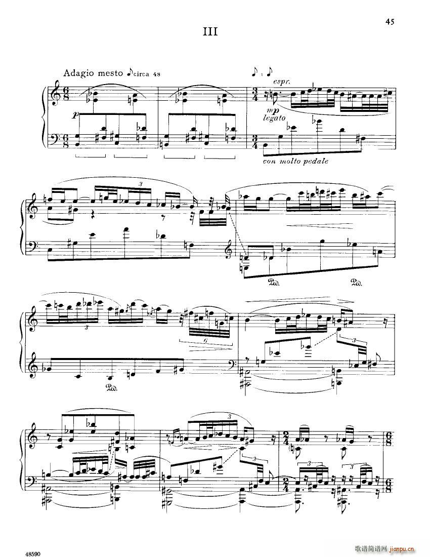 Barber op 26 Piano Sonata23