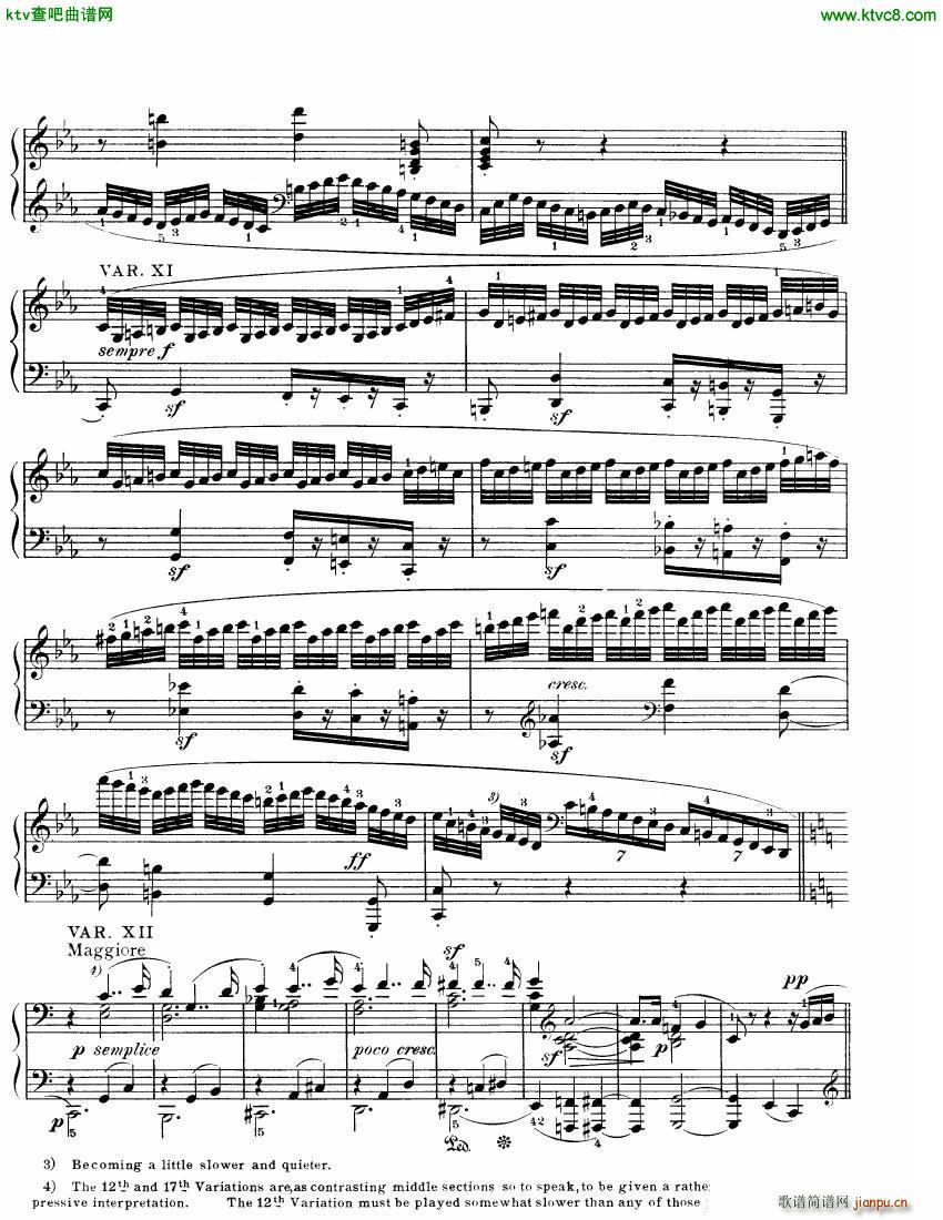Beethoven WoO 80 32 Variations in C Minor6