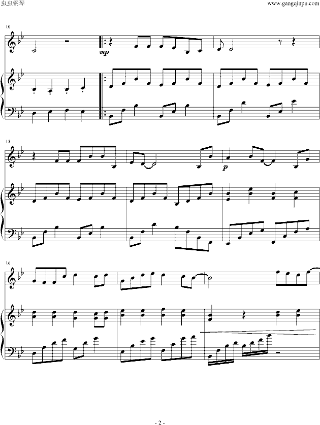 说谎【纯钢琴伴奏】-钢琴谱(钢琴曲)-林宥嘉2