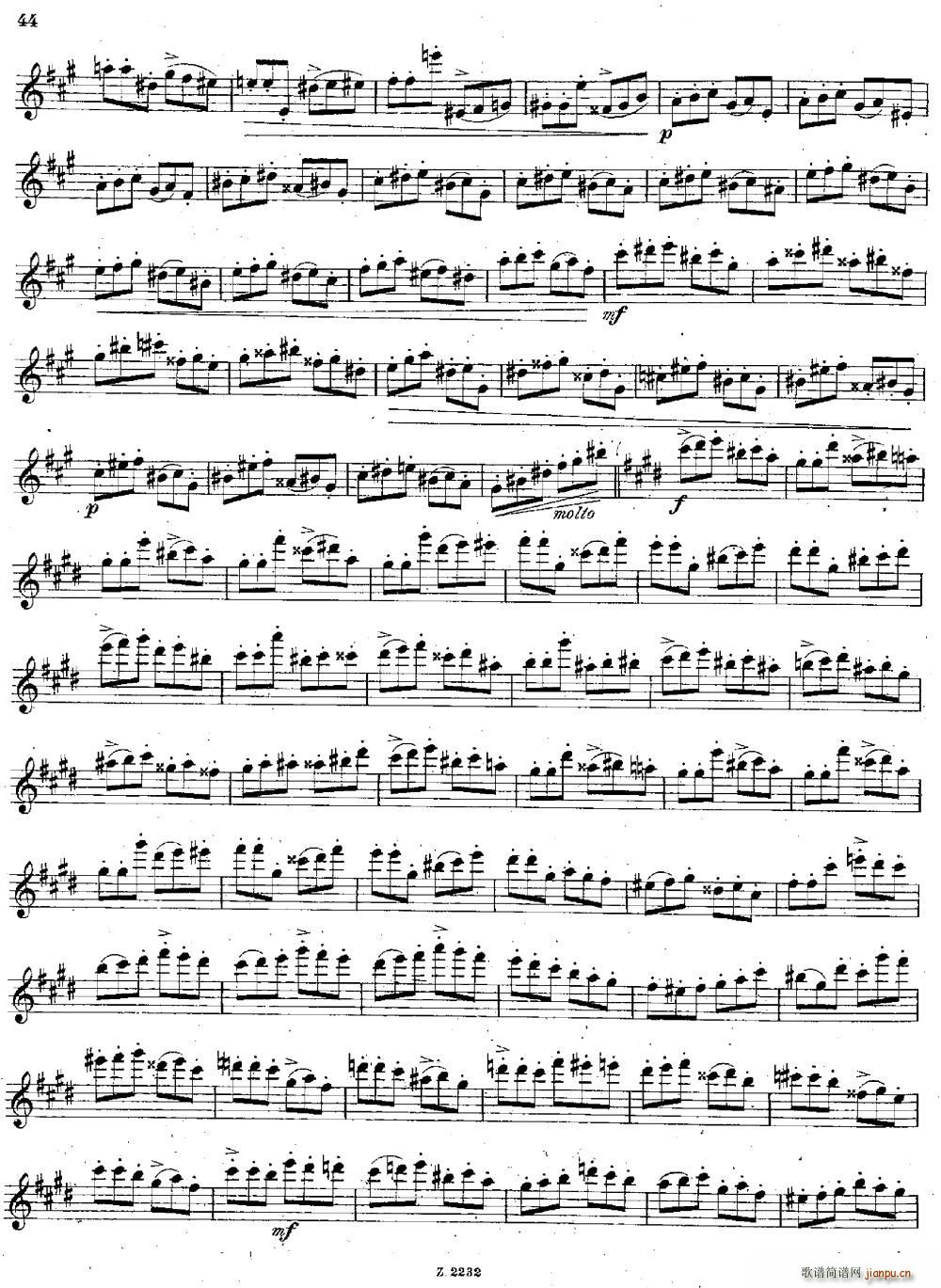 Schule der Virtuosit?t Op 60（10） 长笛3
