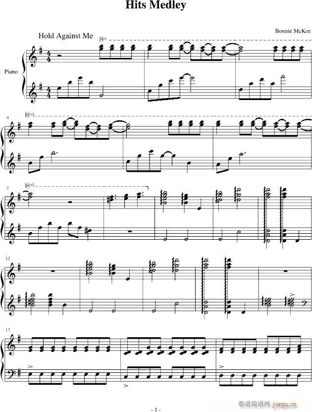 Hits Medley_Bonnie McKee1