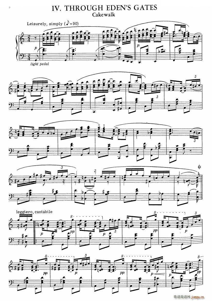 Garden of Eden (4 Rags for Piano)19