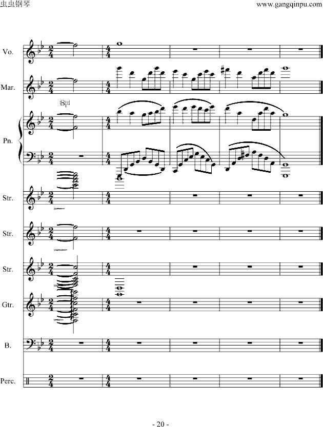 十年轮回-钢琴谱(钢琴曲)-�n.�S_◇�L20