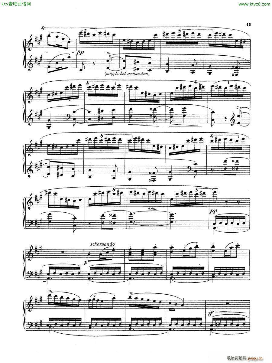 D Albert op 16 no 1 2 Waltz and Scherzo34