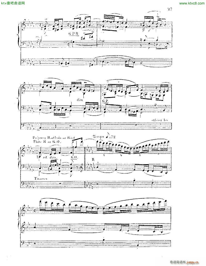 Blin Rene Symphonie mvt 2 solo organ3