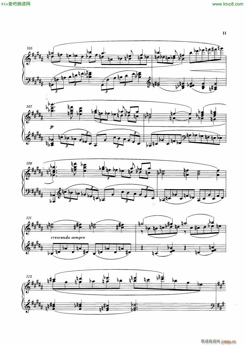 Griffes The Pleasure Dome of Kubla Khan11