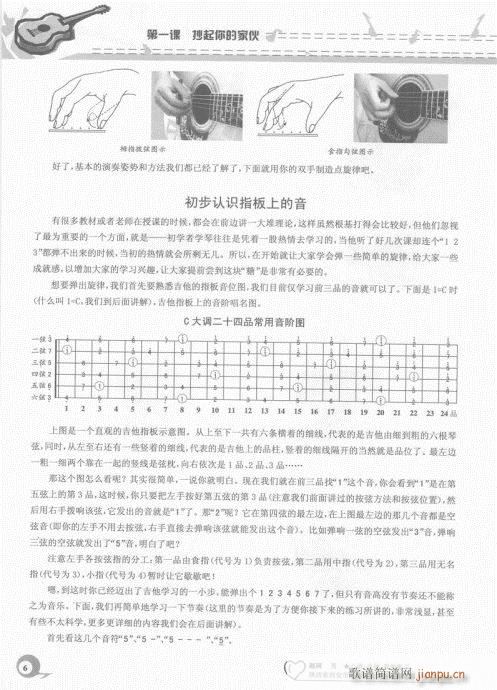 吉他自学20课 目录-20页11