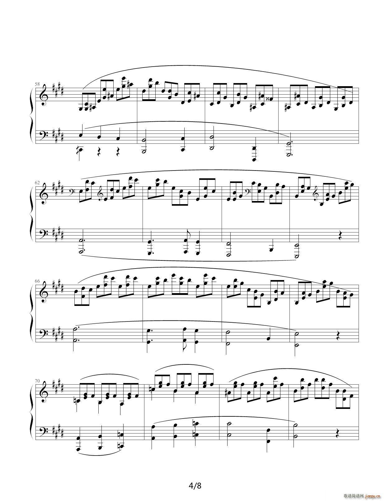 Chopin 肖邦 练习曲 Op 25 No 5 随想 G调4