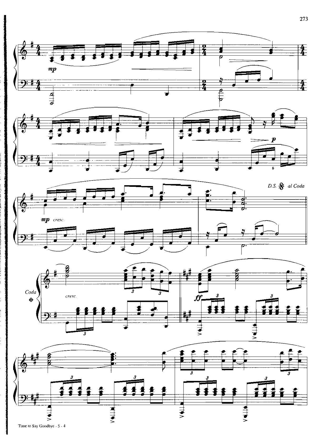 TIME TO SAY GOODBYE(Dan Coates 流行情调 集)4