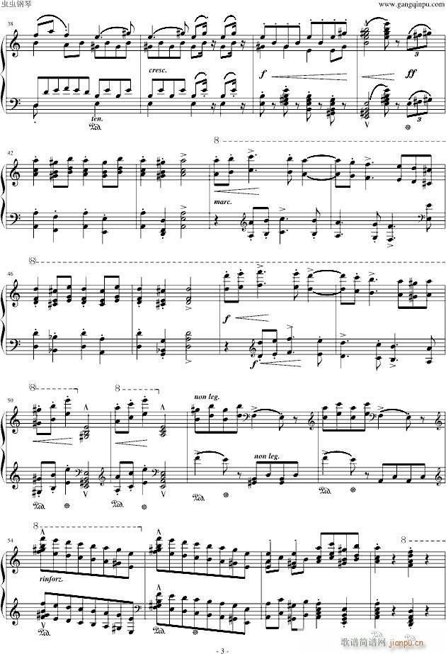 李斯特《匈牙利狂想曲15号》 拉科奇进行曲_李斯特3