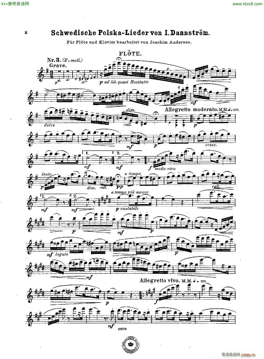 Andersen op 50 Schwedische Polska Lieder17