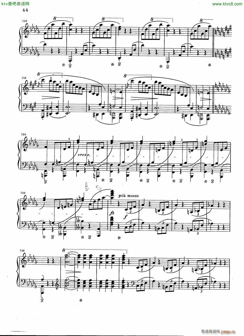 Chopin Scherzo B flat minor Henle22