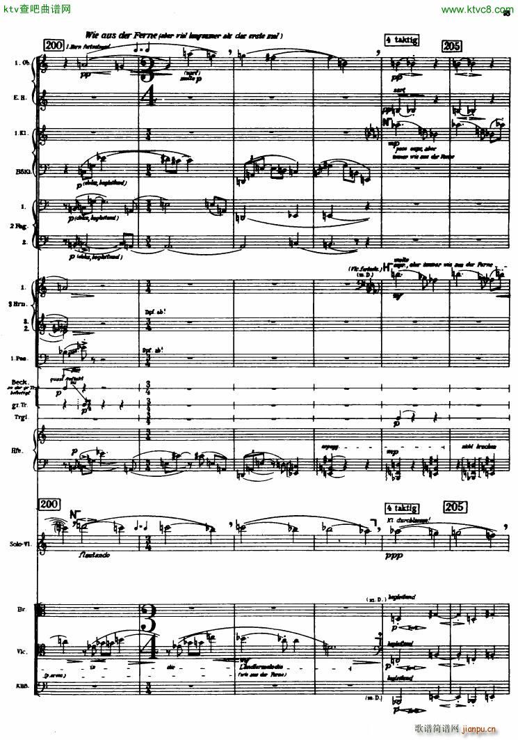 Berg Violin Concerto Score 三11