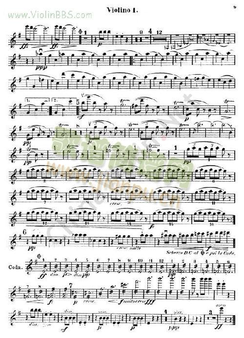 Symphony No.9 in E Minor. Op.95 (New World)第一小提琴8