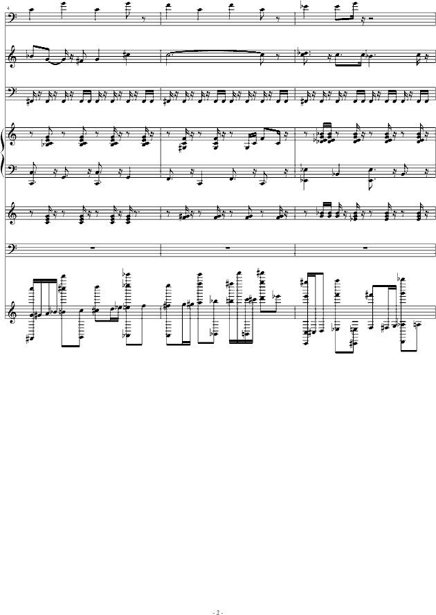 狂乱舞曲-钢琴谱(钢琴曲)-1473692