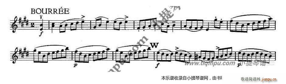 巴赫六首小提琴无伴奏奏鸣曲及组曲10069