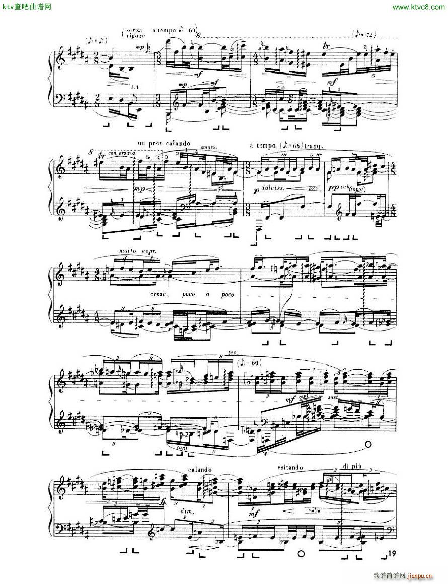 Enescu op 24 No 3 Piano sonata No 319
