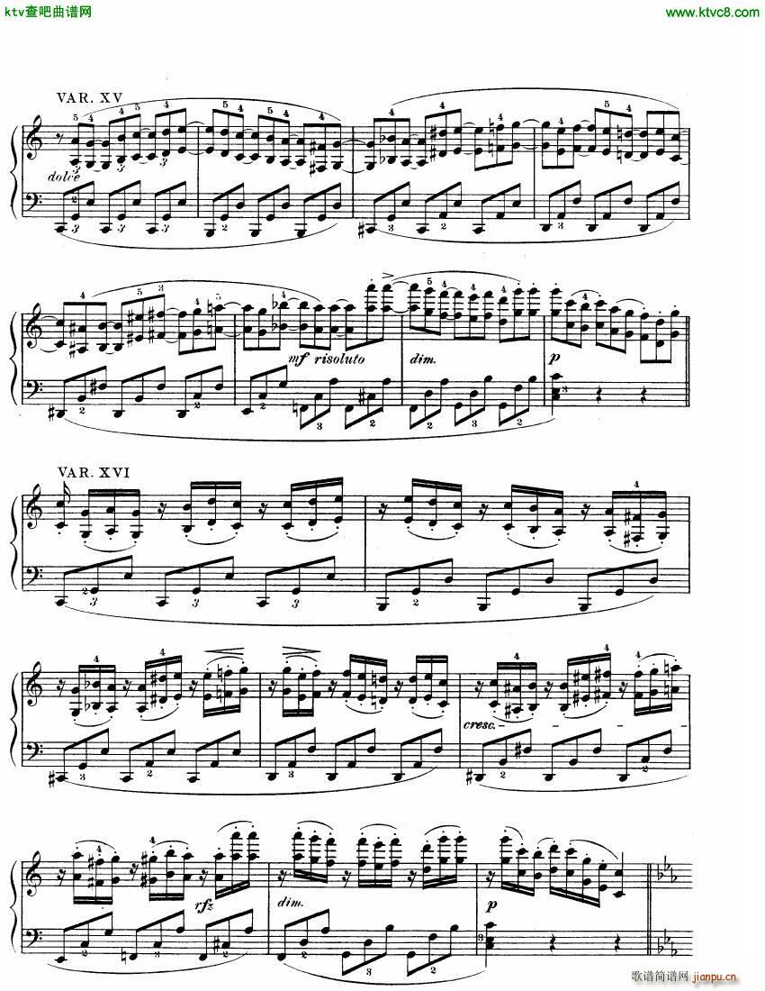 Beethoven WoO 80 32 Variations in C Minor8