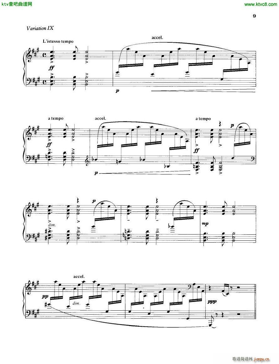 Britten 12 Variations9
