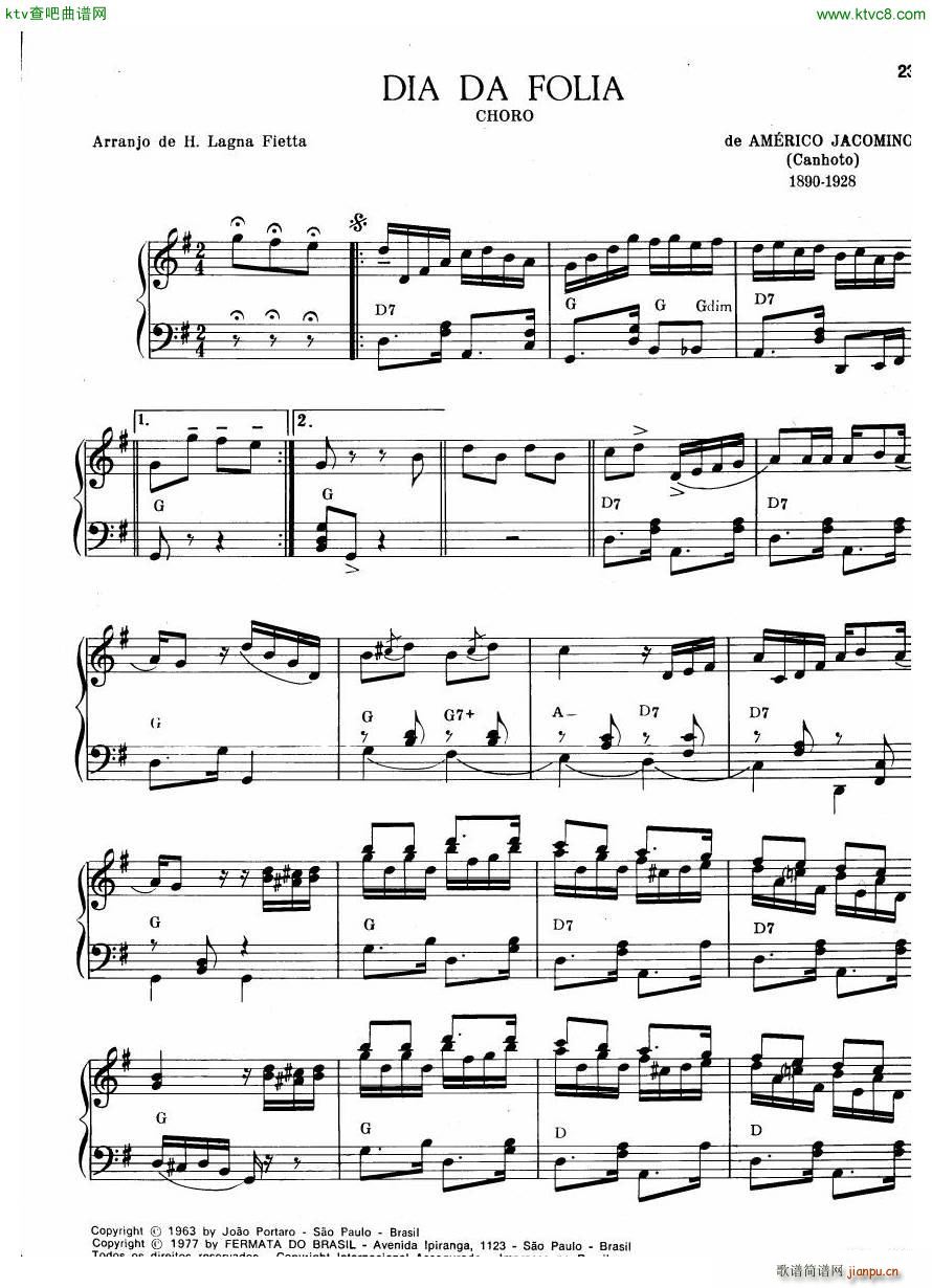 Centenário do Choro Vol 1 20 Choros Para Piano22