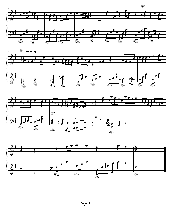 眼红红-(原版钢琴)-钢琴谱(钢琴曲)-Twins3