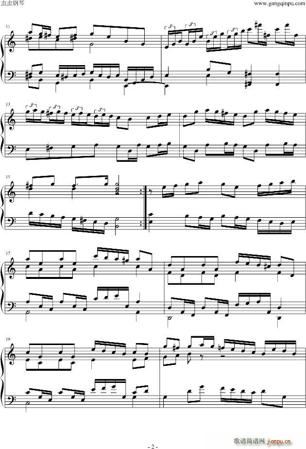 C大调赋格_PARROT1862