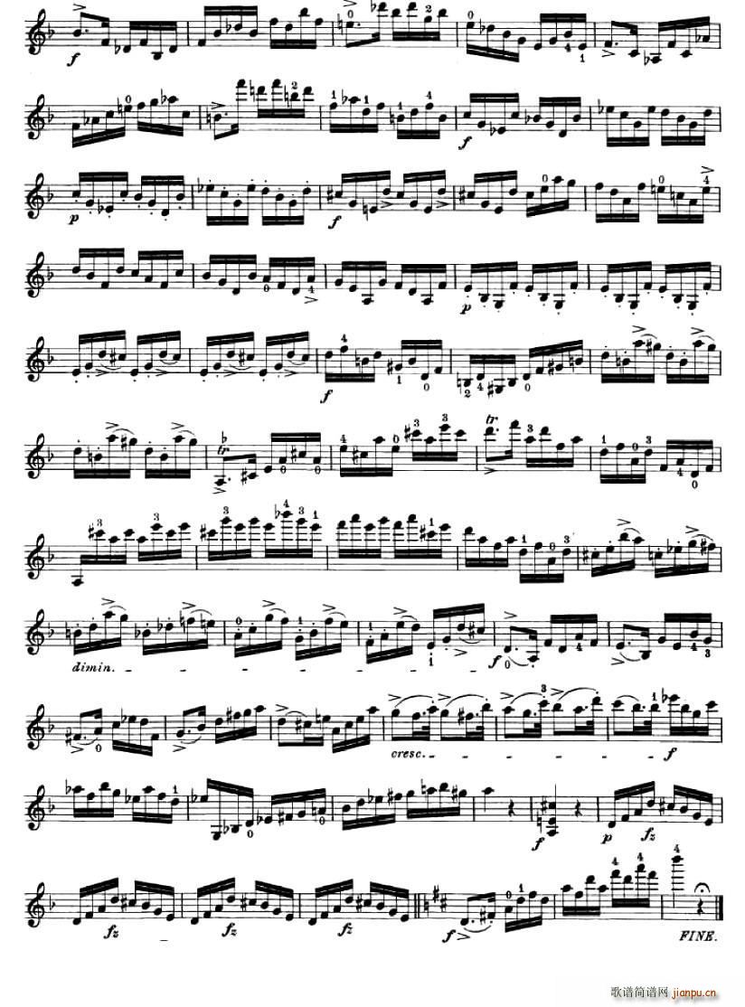24首小提琴练习曲之242