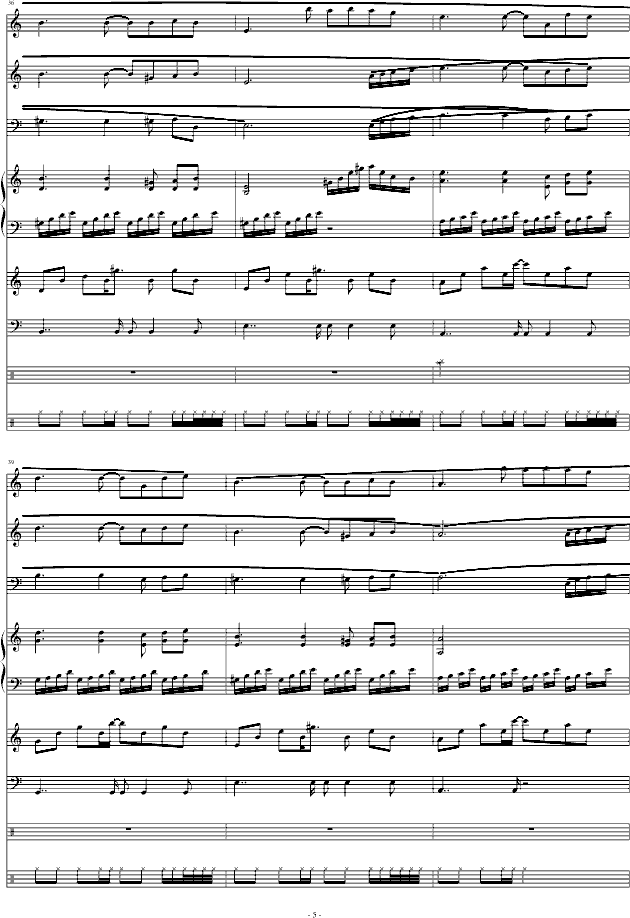 你不懂哥的心-钢琴谱(钢琴曲)-琳琅5