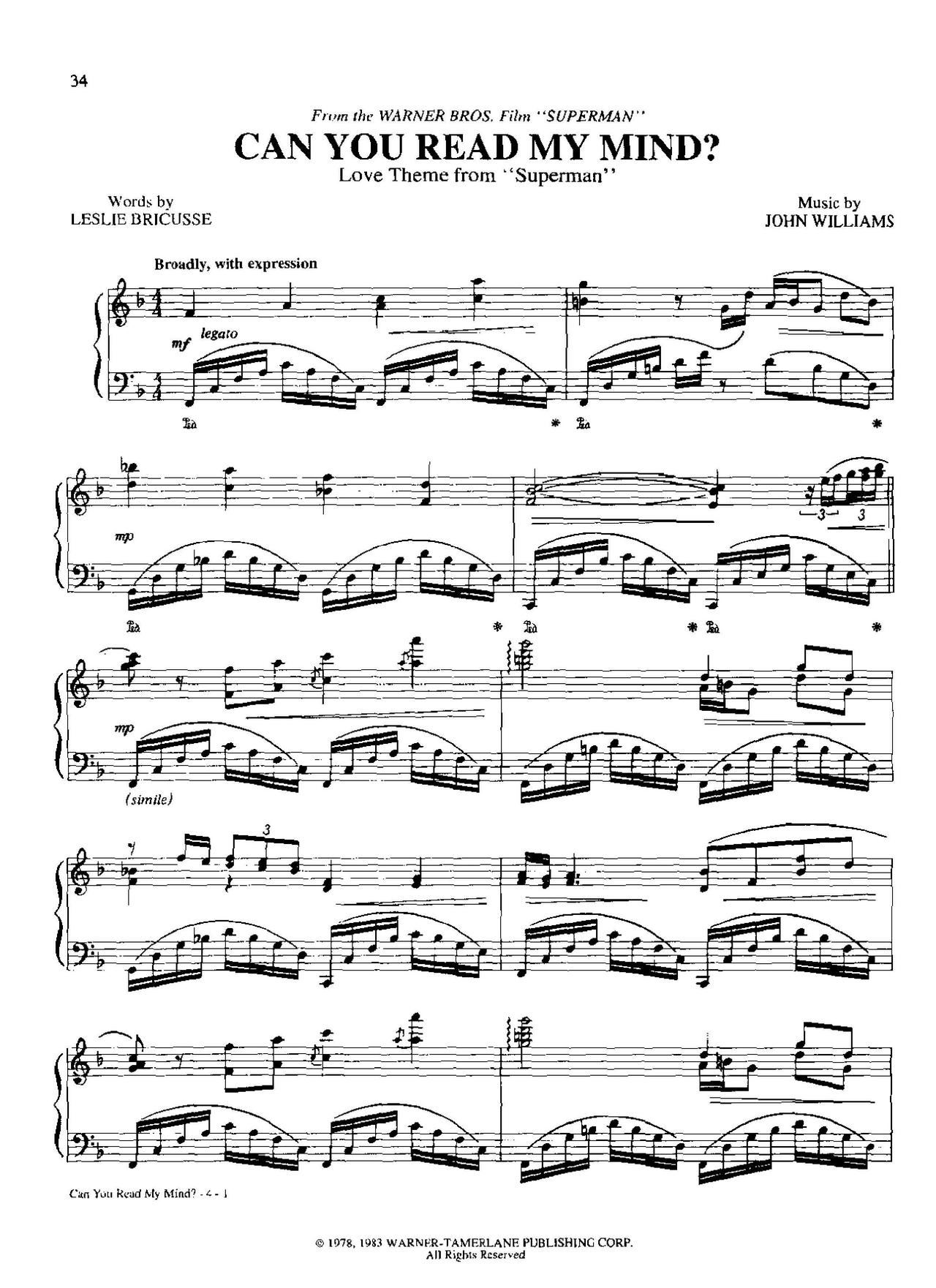 can you read my mind(Dan Coates 流行情调 集)1
