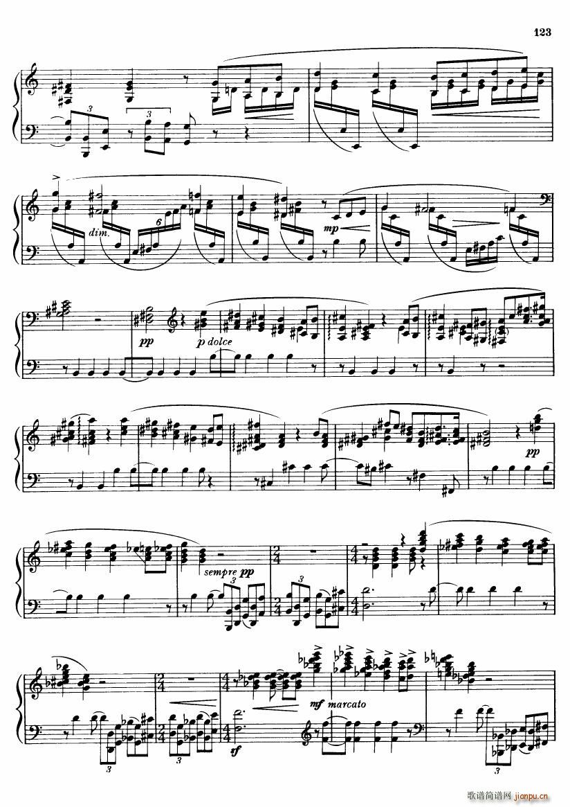 Bartok DD 71 No 1 Study for the Left Hand7