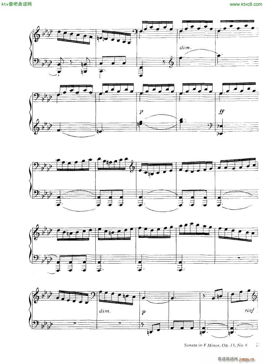 Clementi 13 6 Sonata Fminor 2 21