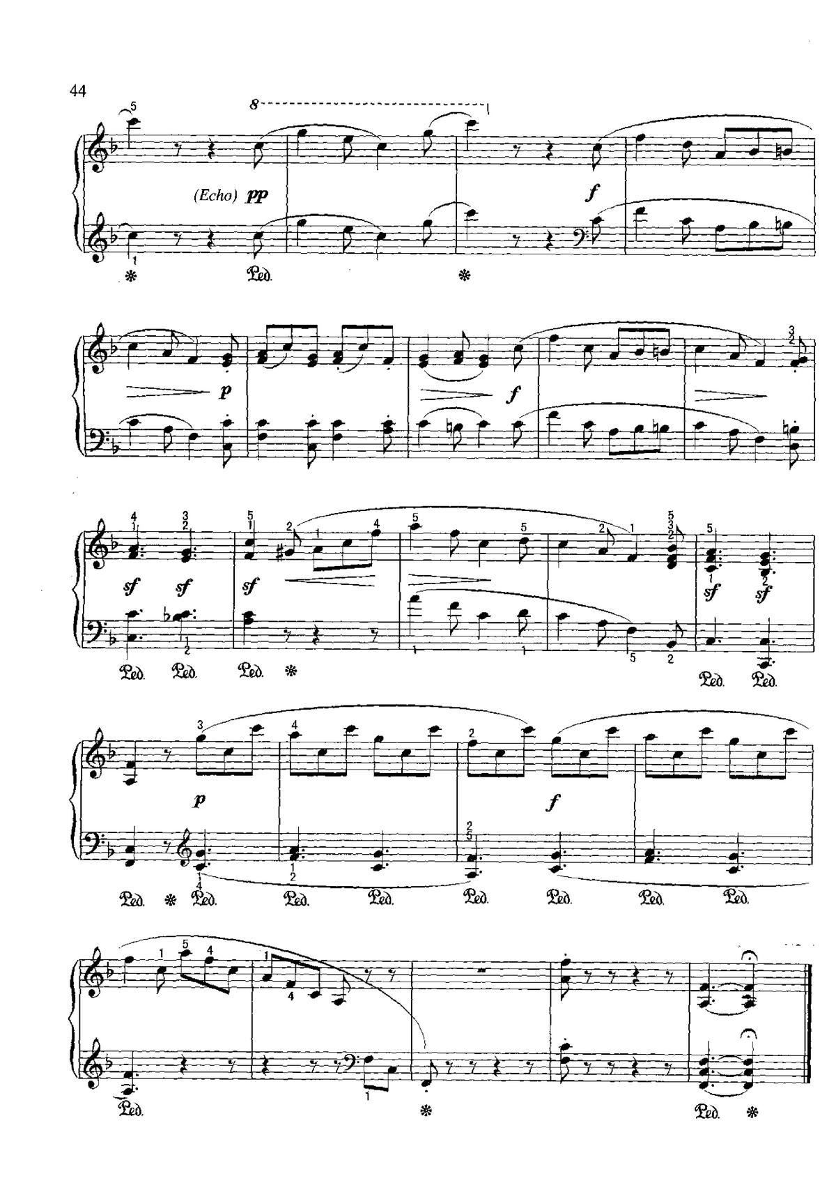 快乐的猎人(不可不弹的世界钢琴名曲100首)2