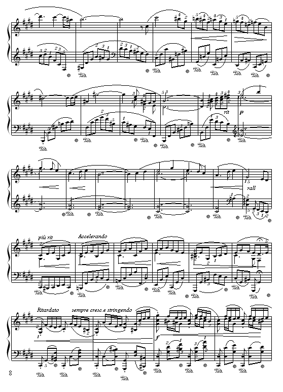 落叶的梦第二首-钢琴谱(钢琴曲)-苗波8
