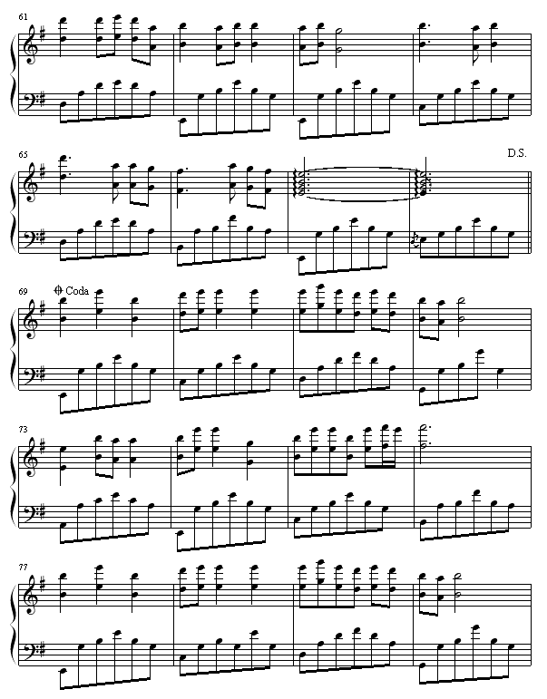 丁香花-钢琴谱(钢琴曲)-唐磊4