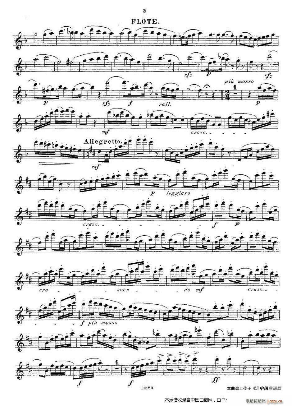 Opern-Transcriptionen Op 45-8 长笛谱3