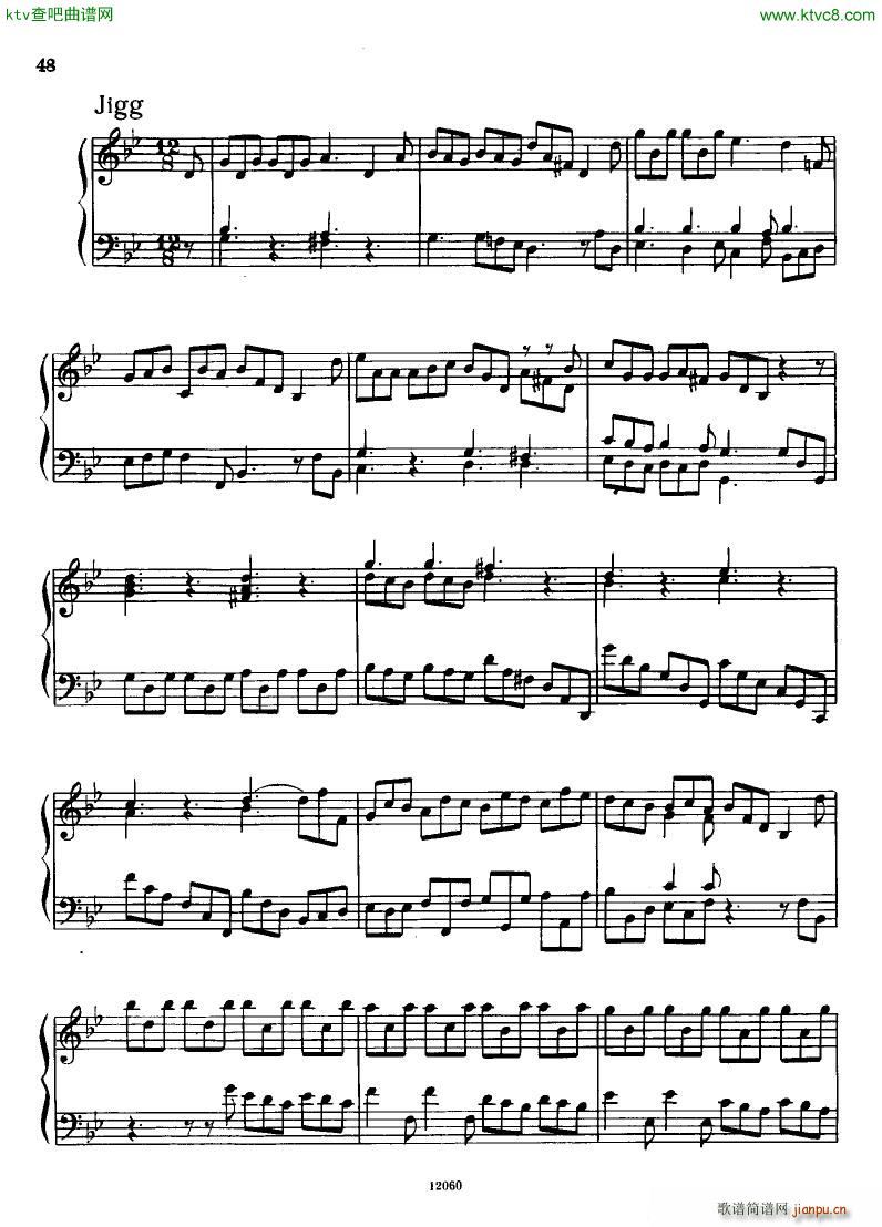 H ndel 1 Suiten for Piano Book 1 二8