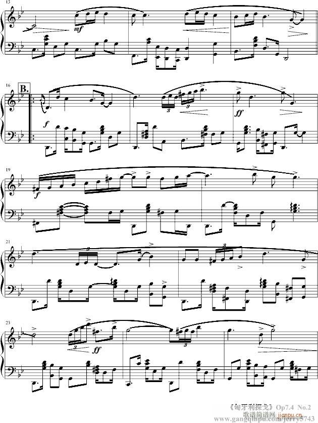 匈牙利探戈Op7.4（异国风情）_jerry57432