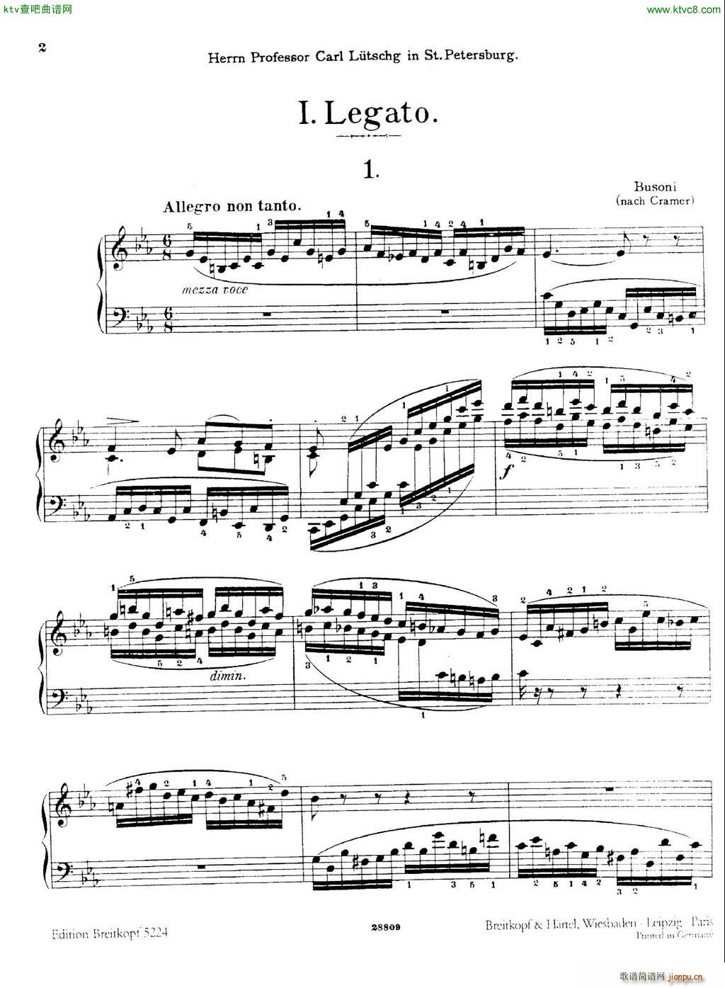 Busoni Etudes 52