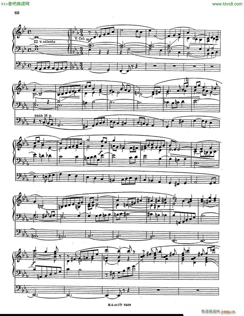 Guillaume Eugene Choral et Fugue in g min organ3
