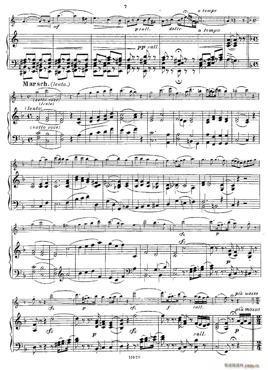 Opern-Transcriptionen.Op.45-8（长笛+钢琴伴奏）5