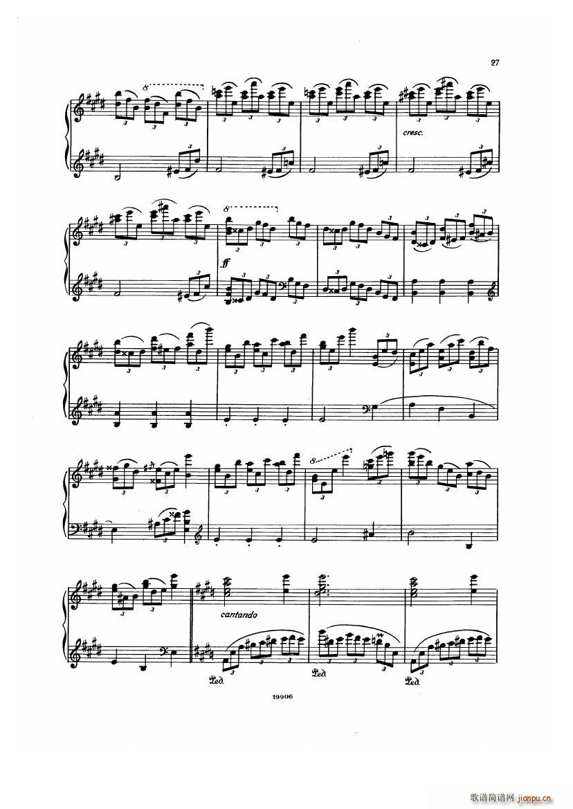 Albeniz op 65 Etudes no 1 727
