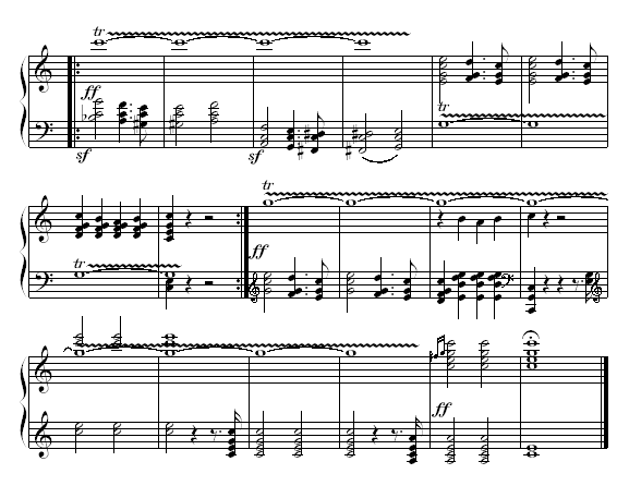 婚礼进行曲-钢琴谱(钢琴曲)-门德尔松8