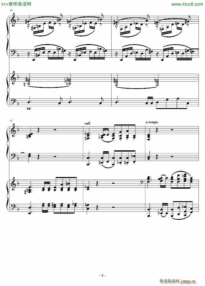 世界最难曲钢琴曲 拉赫玛尼诺夫第三钢琴协奏曲_拉赫马尼若夫8
