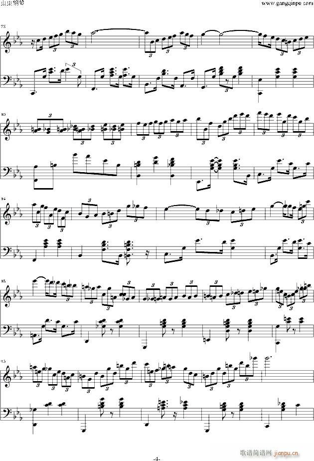 magic waltz原版琴谱（PDF）4