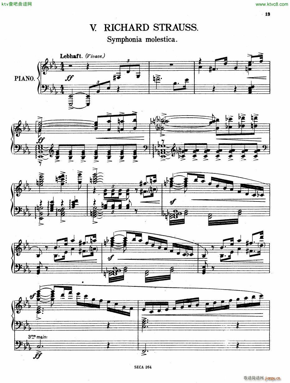 Casella à La Manière de Richard Strauss piano1